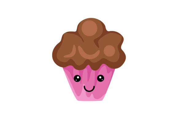 Amazing Pretty Chocolate Cupcake Kawaii