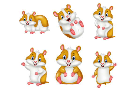 Cartoon Baby Hamsters Bundles