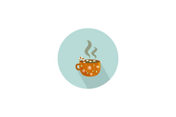Christmas Icon Tea Cup