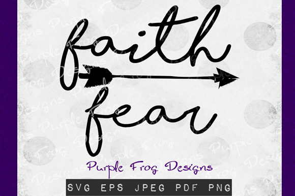 Faith over Fear – Religious Clip Art